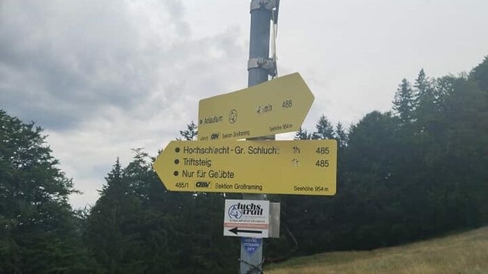 Der Hinweis „Nur für Geübte“ schreckte die Touristen leider nicht ab