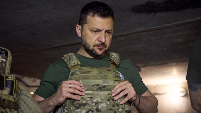 Der ukrainische Präsident Wolodymyr Selenskyj