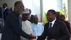 Vertreter der Westafrikanischen Wirtschaftsgemeinschaft (Bild: AFP)