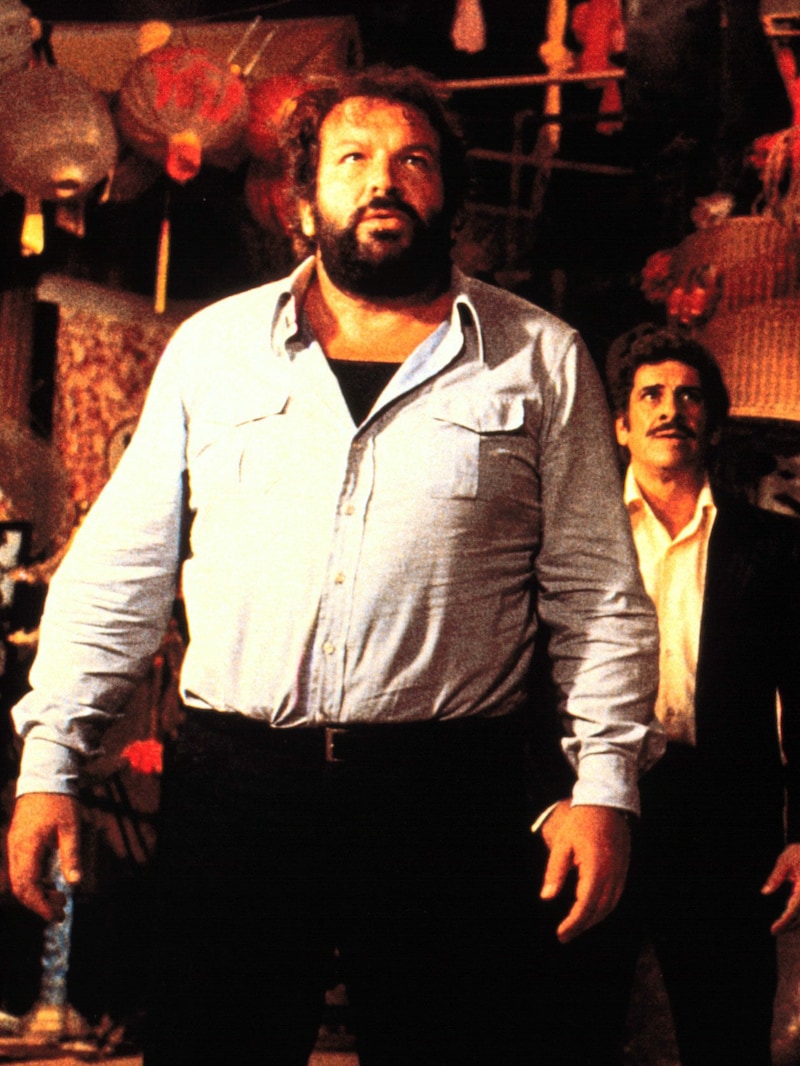 Bud Spencer als „Plattfuß“ in „Plattfuß in Hongkong“, Italien 1975 (Bild: KPA / picturedesk.com)