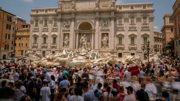 Der Trevi-Brunnen in Rom