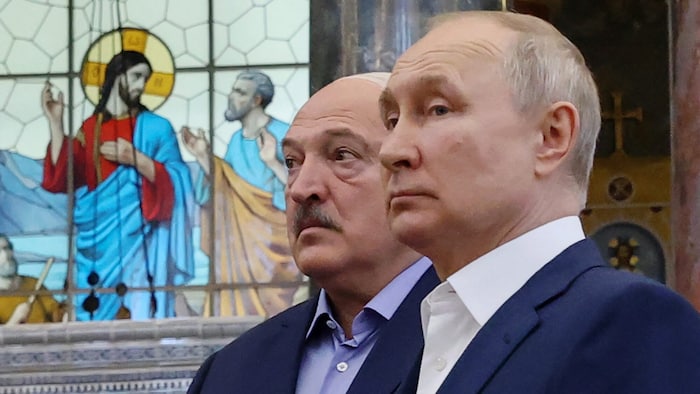 Die Präsidenten von Belarus und Russland, Alexander Lukaschenko und Wladimir Putin haben schon ...