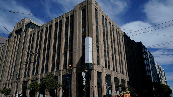 Der Sitz von Twitter - jetzt X - in San Francisco
