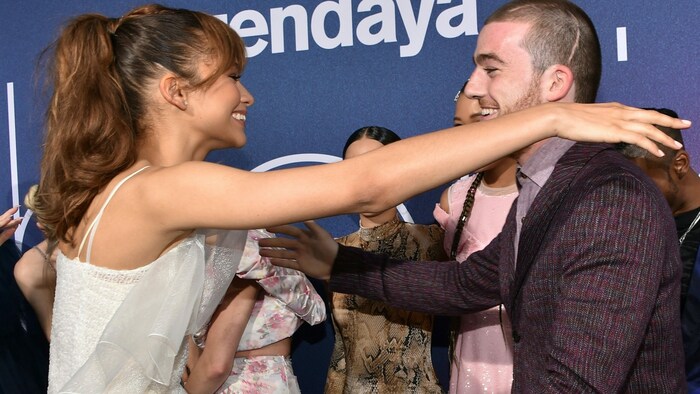 Angus Cloud und Zendaya