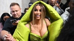 Für ihren Ausraster bekam Cardi B jetzt eine Anzeige. (Bild: APA/AFP/Bertrand GUAY)