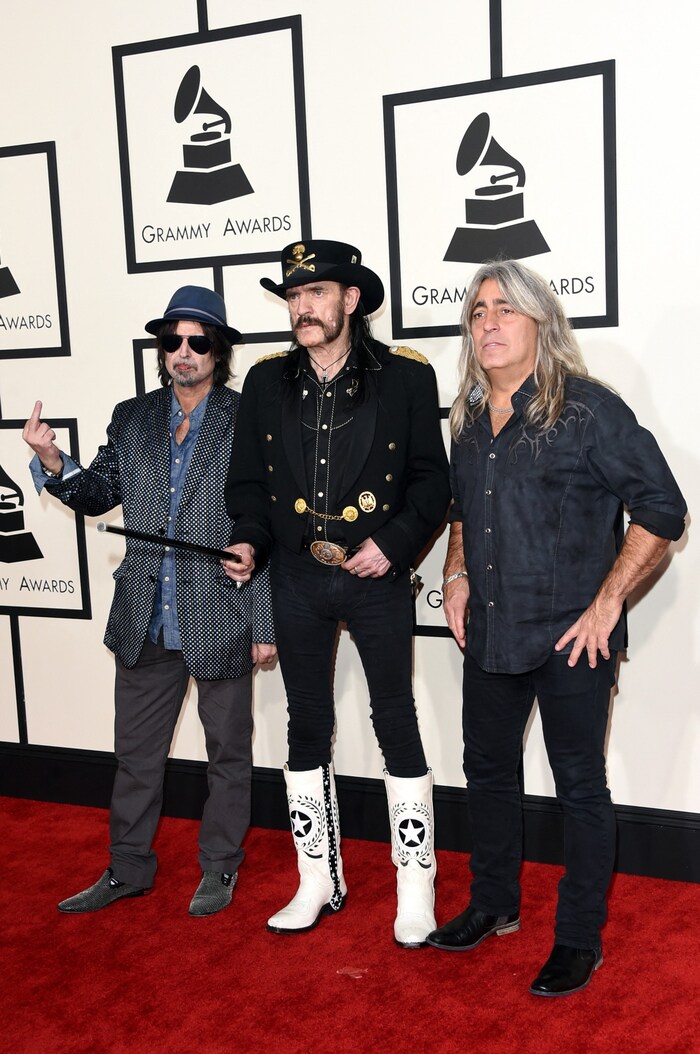 Von links: Phil Campbell, Ian Kilmister und Mikkey Dee