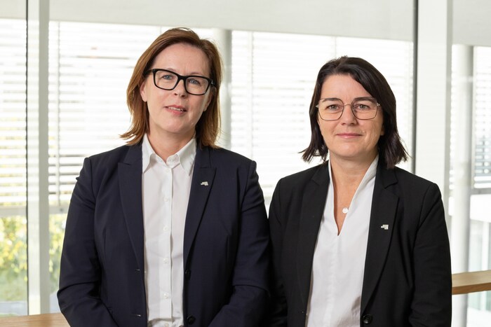 Georgine Gattermayr und Elisabeth Märzinger