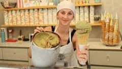 Die Eisperle in Graz punktet mit veganem Angebot (Bild: Christian Jauschowetz)