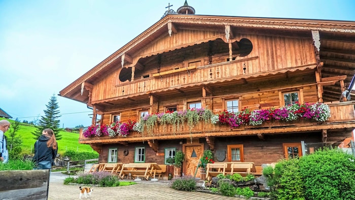 Hörbigerhof in Thierbach, Stammsitz der legendären Theaterfamilie