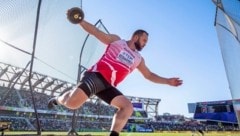 Diskus-Star Lukas Weißhaidinger führt das achtköpfige österreichische Aufgebot für die Leichtathletik-WM in Budapest an. (Bild: Thomas Windestam)