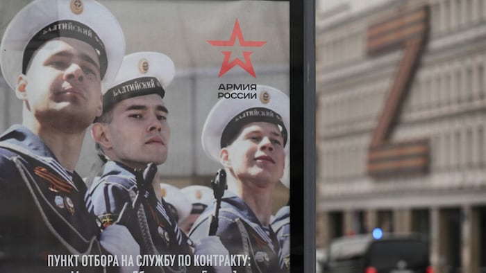 In Moskau und anderen russischen Städten ist die Armee omnipräsent.