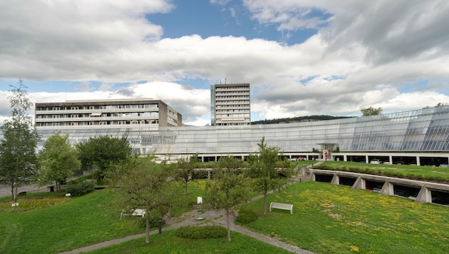 Oběť nehody je v současné době ošetřována v regionální nemocnici Feldkirch. (Bild: DIETMAR STIPLOVSEK / APA / picturedesk.com)
