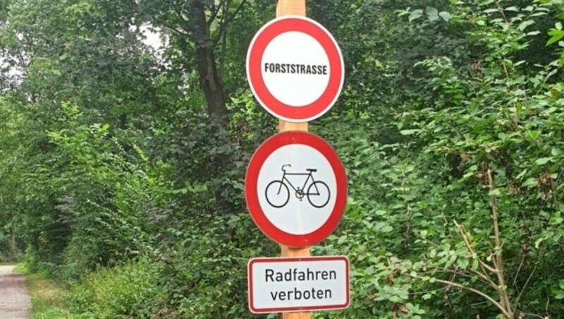 Seit ein paar Wochen herrscht im Naturparadies Lobau und im Gebiet des Nationalparks Donauauen ein umfassendes Radfahrverbot. Die Aufregung darüber ist groß. (Bild: Privat)