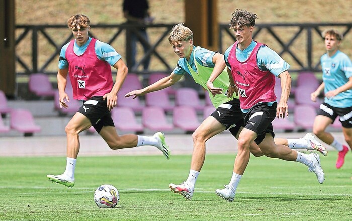 Scharner (M.) beim Perspektivlehrgang des ÖFB.