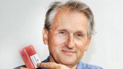 Zum 130. Mal war Karl Schleinzer bereits Blutspenden (Bild: Pressefoto Franz Crepaz)