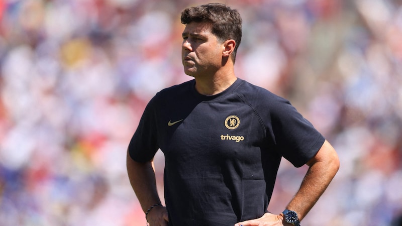 Most recently, Pochettino was under contract with Chelsea FC. (Bild: AFP/GETTY IMAGES/Mike Stobe)