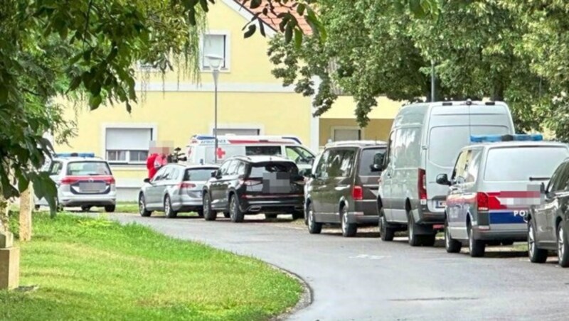Alarm im beschaulichen Trausdorf (Bild: Schulter Christian, Krone KREATIV)