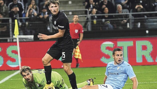 Doppelpack: Gegen Lazio erlebte William Böving eine Sternstunde. (Bild: Pail Sepp)