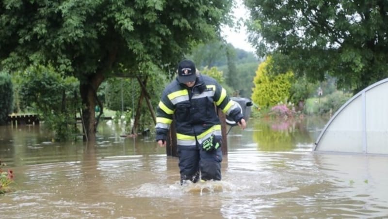 Das genaue Ausmaß der Zerstörung ist noch nicht abschätzbar. (Bild: Thomas Zeiler)