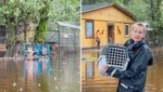 Auch das Tierheim Garten Eden wurde vom Starkregen hart getroffen. (Bild: EVELYN HRONEK)