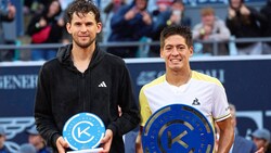 Dominic Thiem und Sebastian Baez (Bild: Birbaumer Christof)