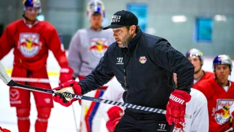 Bulls-Trainer Oliver David (Bild: GEPA pictures/ Gintare Karpaviciute)