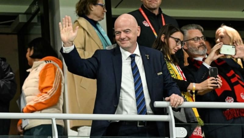 FIFA-Präsident Gianni Infantino (Bild: AFP)