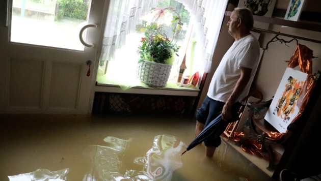 Hartwig Tarkusch in his house in Kühnsdorf in August last year. (Bild: Uta Rojsek-Wiedergut)