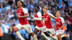 Arsenal entreißt ManCity ersten Titel! (Bild: Copyright 2023 The Associated Press. All rights reserved)