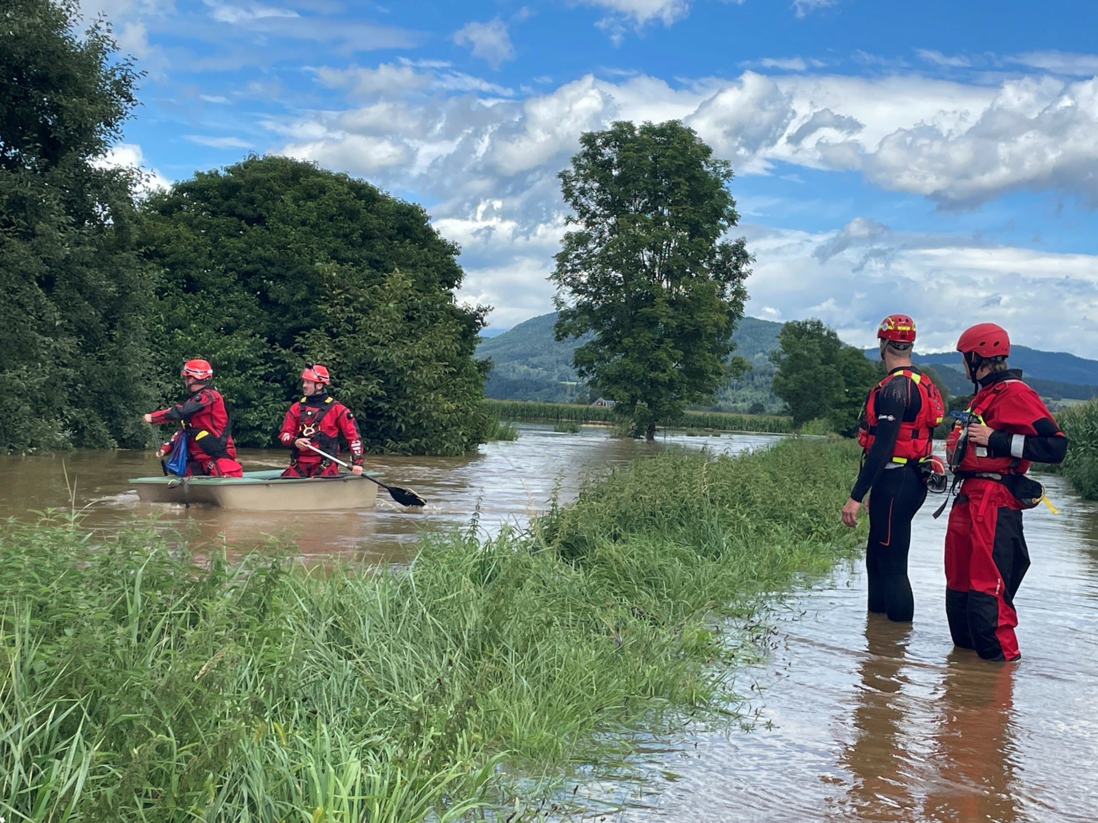 (Bild: Wasserrettung Kärnten)