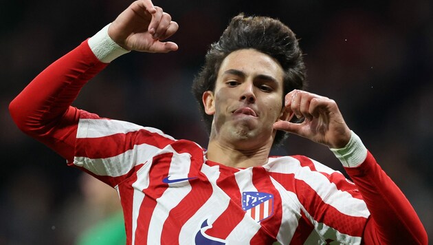 Atleticos Joao Felix könnte der nächste sein, der den Schritt nach Saudi-Arabien wagt. (Bild: APA/AFP/Pierre-Philippe Marcou)