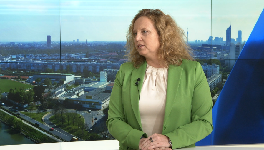 Doris Vettermann, „Krone“-EU-Korrespondentin und Journalistin im krone.tv-Talk (Bild: krone.tv)