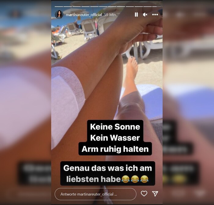 Martina Reuter auf Instagram