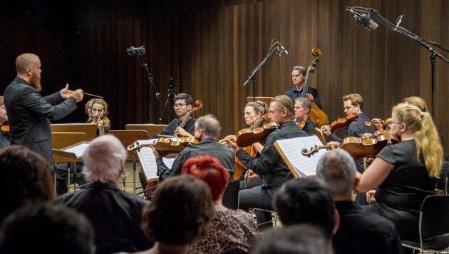 Die Musiker des Wiener Concert-Vereins adelten die Werke durch ihr grandioses Spiel. (Bild: Daniel Furxer)