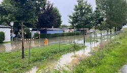 Nach den jüngsten Unwettern gab es wieder Überschwemmungen im Südburgenland (Bild: Schulter Christian)