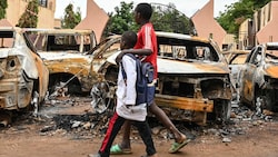 Wohin steuert das krisengeplagte Land? (Bild: AFP)