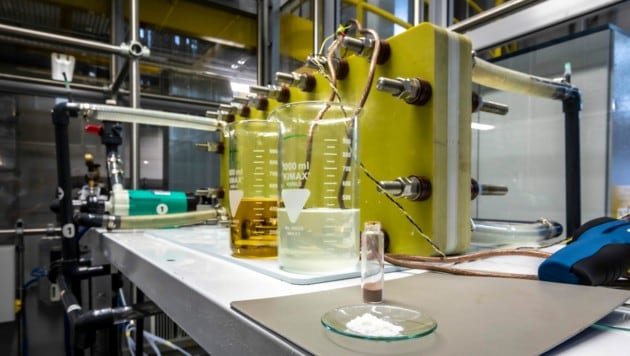 Rund um das Speichermedium Vanillin soll ein umweltfreundlicher und effizienter Stromspeicher entstehen. (Bild: Lunghammer - TU Graz)