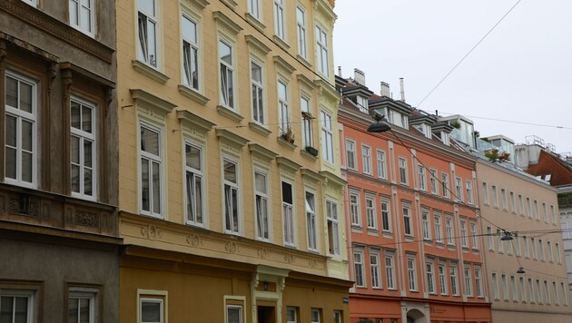 Das Weißgerberviertel in Wien-Landstraße weist eine hohe Dichte an Zinshäusern auf. (Bild: Christian A.Pichler)