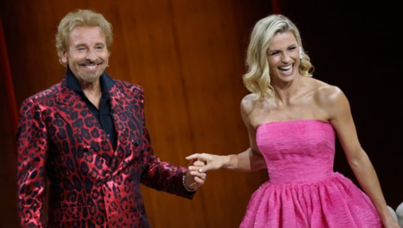 Dass Michelle Hunziker nicht mit Thomas Gottschalk moderieren wird, das wurde bereits im August bekannt. (Bild: Philipp von Ditfurth / dpa / picturedesk.com)