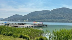 Das Strandbad Klopeiner See wartet schon wieder auf Gäste. (Bild: Hronek Eveline)