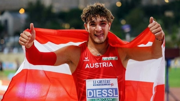 Enzo Diessl (Bild: ÖLV / Schilderman)