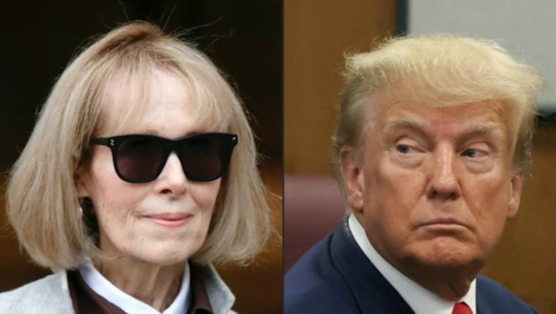 Donald Trump scheiterte mit seiner Verleumdungsklage gegen die Autorin Jean Carroll. (Bild: AFP)