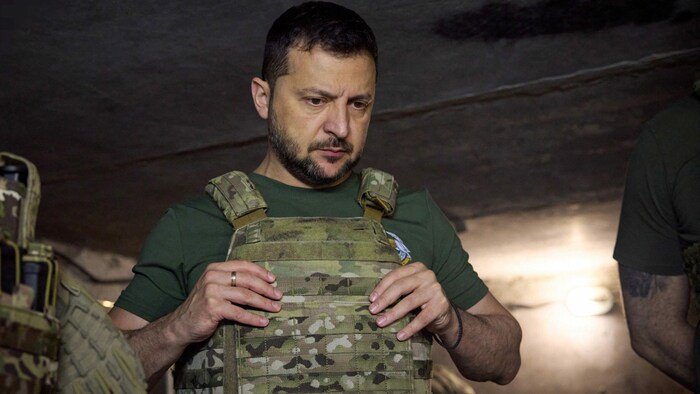 Der ukrainische Präsident Wolodymyr Selenskyj