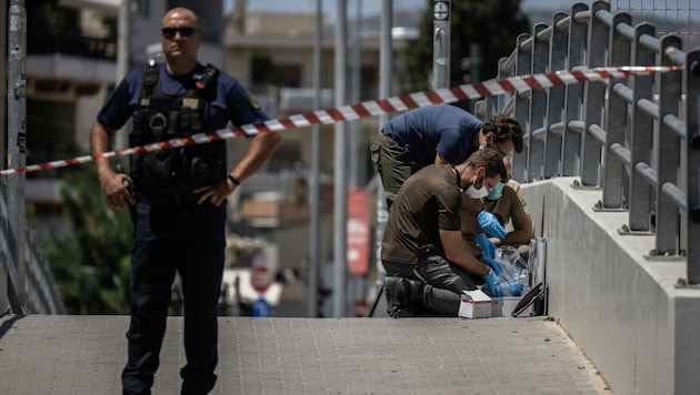 Nach dem Tod eines Fans steht die griechische Polizei in der Kritik. (Bild: AFP or licensors)