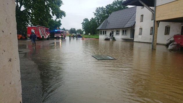 Unglaublich, mit welcher Gewalt die Unwetter einhergingen (Bild: APA/BFV DEUTSCHLANDSBERG)