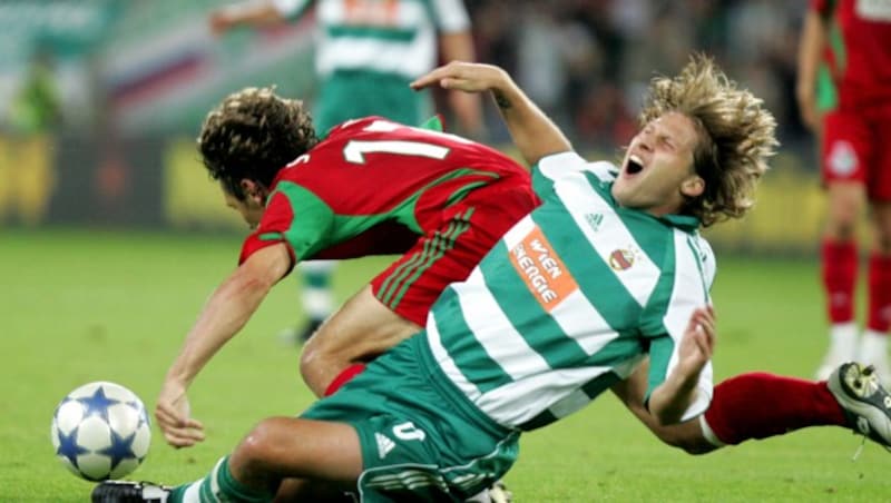 György Korsos beim Match gegen Lok Moskau (Bild: GEPA pictures)