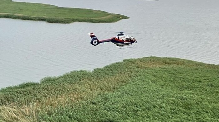 Von einem Polizei-Hubschrauber kam der entscheidende Hinweis