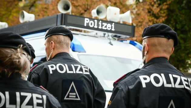 Bei einer Demonstration in Steyr kam es zu dem Zwischenfall. (Bild: Scharinger Daniel)