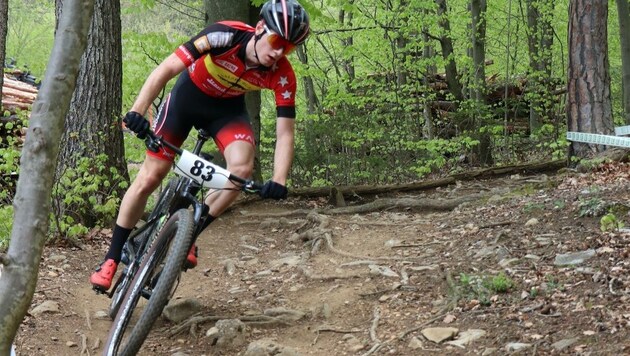 Dominik Hödlmoser startet im Cross-Country. (Bild: Sandra Holzer)