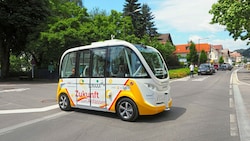 Der Bus ist seit 2017 in Pörtschach unterwegs. (Bild: Leitner Tom/Kronenzeitung)